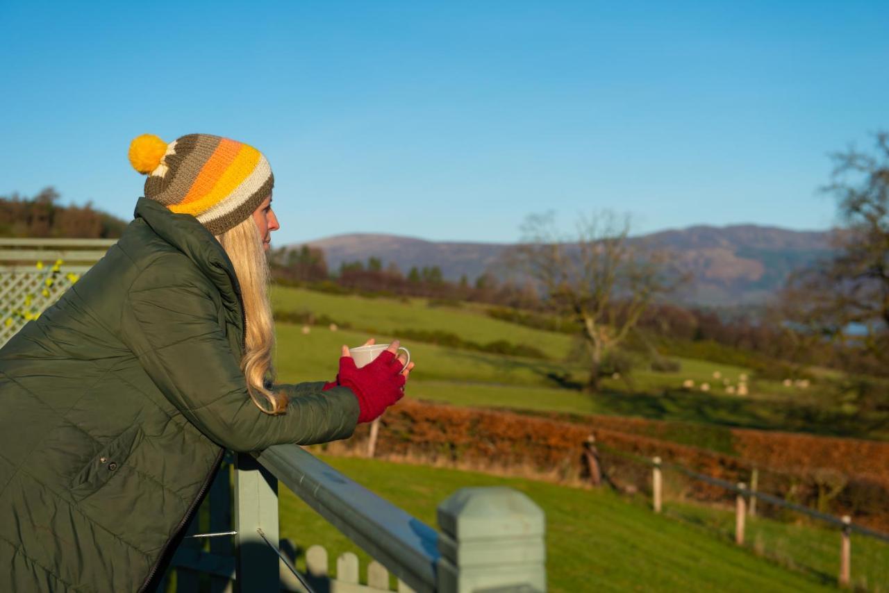 Bonnie Barns - Adults Only Luxury Lodges With Hot Tubs Luss Exterior foto