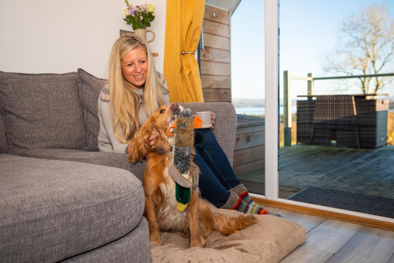 Bonnie Barns - Adults Only Luxury Lodges With Hot Tubs Luss Exterior foto
